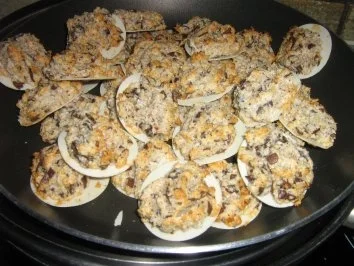 Kokos-Haselnuss-Makronen mit Schoko - Rezept - Bild Nr. 4