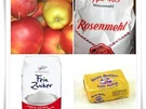 Apfel-Kuchen mit Guss - Rezept