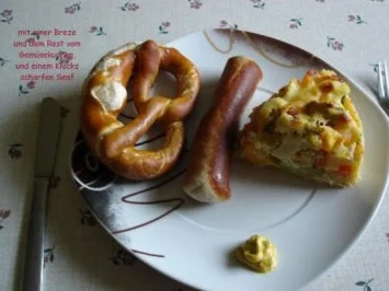 Ein Samstags-Reste-Essen auf "Bayrisch" - Rezept