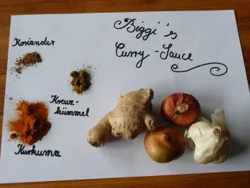 Rezept: Biggis leckere Curry-Sauce Biggis leckere Curry-Sauce - Rezept