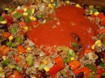 Rezept: Chili con Carne - fettarme Variante Bild Nr. 9 Chili con Carne - fettarme Variante - Rezept - Bild Nr. 9