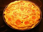 Rezept: Schnelle Blätterteig Quiche mit Frischkäse und Krabben Schnelle Blätterteig Quiche mit Frischkäse und Krabben - Rezept