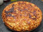 Spaghettini - Hackfleisch - Torte - Rezept