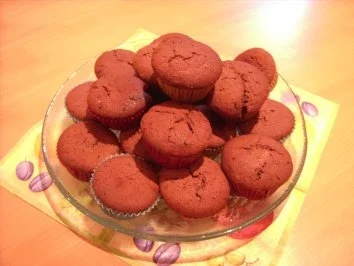 Rezept: Schokomuffins mit Pflaume Schokomuffins mit Pflaume - Rezept