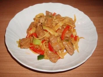 Rezept: Rindfleisch-Nudel-Pfanne Rindfleisch-Nudel-Pfanne - Rezept