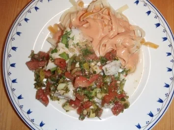 Rezept: Fisch mit Gemüsekruste Fisch mit Gemüsekruste - Rezept