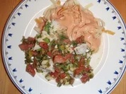 Fisch mit Gemüsekruste - Rezept