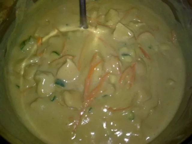 Rezept: Putengeschnetzeltes mit Erdnusssoße Bild Nr. 2 Putengeschnetzeltes mit Erdnusssoße - Rezept - Bild Nr. 2