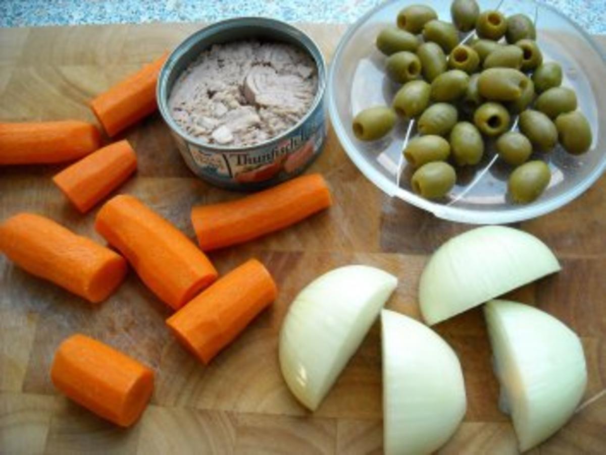 Karotten-Thunfisch-Nudeln - Rezept - Bild Nr. 2