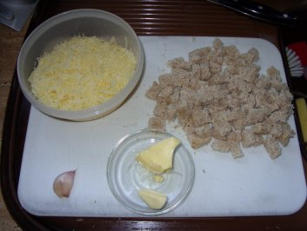 Knoblauchsuppe mit Käsecroutons - Rezept - Bild Nr. 3