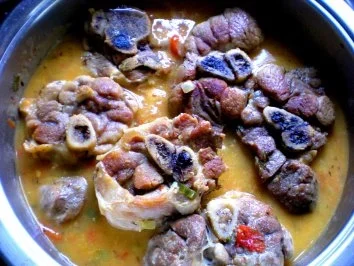 FLEISCH: Ossobuco von Schweinshaxe - Rezept - Bild Nr. 5