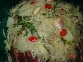 Beize für Schweinehals - Rezept - Bild Nr. 3