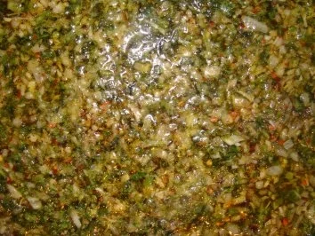 Rezept: Nudeln : - Span. Bauernnudeln mit grünem Salat - Bild Nr. 2 Nudeln : - Span. Bauernnudeln mit grünem Salat - - Rezept - Bild Nr. 2