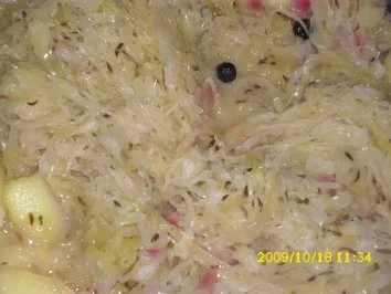 Rezept: Fleisch: Kasslerschmorbraten und Sauerkraut Bild Nr. 2 Fleisch: Kasslerschmorbraten und Sauerkraut - Rezept - Bild Nr. 2