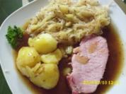 Fleisch: Kasslerschmorbraten und Sauerkraut - Rezept