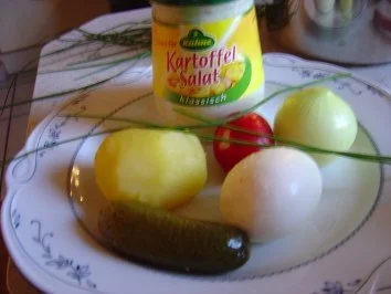 Rezept: Volkers bunter Kartoffelsalat... frisch und nicht so fettig... Bild Nr. 2 Volkers bunter Kartoffelsalat... frisch und nicht so fettig... - Rezept - Bild Nr. 2