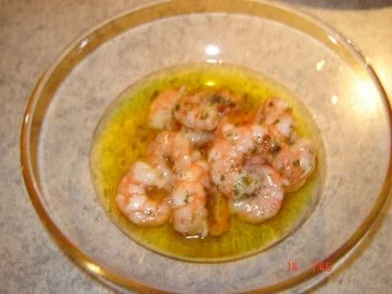 Eingelegte Garnelen - Rezept