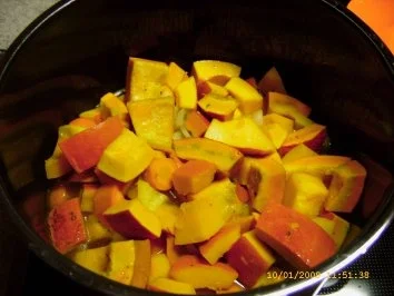 Hokkaido - Kürbis - Suppe - Rezept - Bild Nr. 5