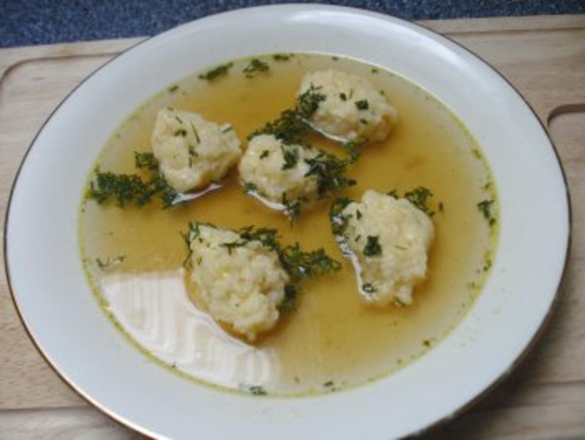 Suppe: Butterklößchen - Rezept - kochbar.de