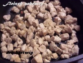 Rezept: Pfannengericht~Puten -Champigon-Pfanne Bild Nr. 4 Pfannengericht~Puten -Champigon-Pfanne - Rezept - Bild Nr. 4