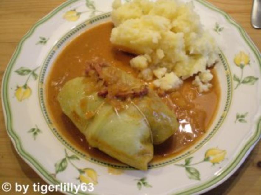 Krautwickerl mit Speck Zwiebel Sauce - einfach - von tigerlilly63