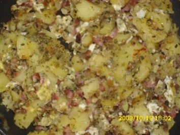 Rezept: Resteküche: Bauernfrühstück Resteküche: Bauernfrühstück - Rezept