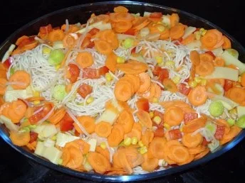 Vegetarisches - Asia-Pfanne mit europäischem Einfluss ;-) - Rezept - Bild Nr. 2