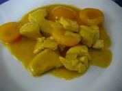 Curryhähnchen mit Aprikosen - Rezept