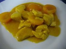 Curryhähnchen mit Aprikosen - Rezept