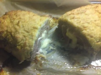 Hackbraten mit Kartoffelkruste und  leckerer Füllung - Rezept - Bild Nr. 6