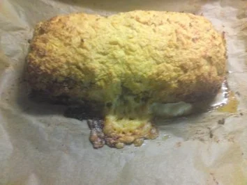 Hackbraten mit Kartoffelkruste und  leckerer Füllung - Rezept - Bild Nr. 7