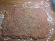 Rezept: Hackbraten mit Kartoffelkruste und leckerer Füllung Hackbraten mit Kartoffelkruste und leckerer Füllung - Rezept