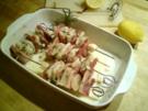 Seeteufel-Speck-Spieße - Rezept