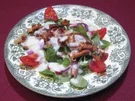 Feldsalat mit Pfifferlingen, Speck und Kartoffeldressing - Omas Feldsalat reloaded - Rezept
