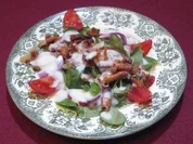 Feldsalat mit Pfifferlingen, Speck und Kartoffeldressing - Omas Feldsalat reloaded - Rezept