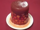 Wein-Erdbeer-Gelee-Turm - Rezept