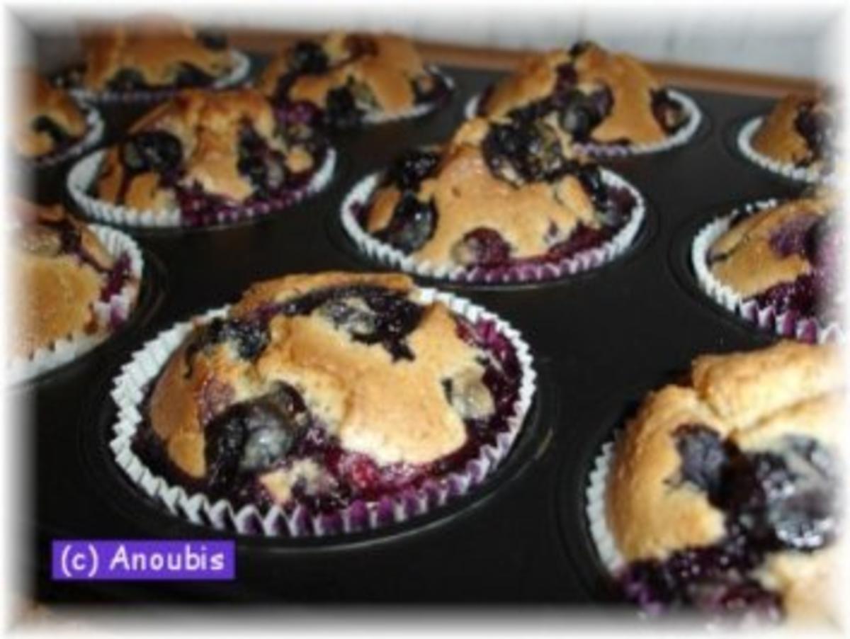 Kuchen/Gebäck - Dooley&amp;#39;s Muffins mit Heidelbeeren - Rezept - kochbar.de