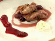 Rebhuhn mit Weintrauben und Sauce Cumberland a la Henssler - Rezept