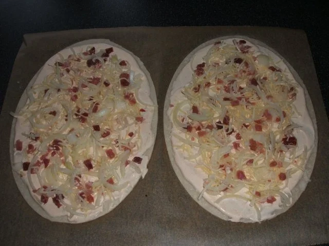 Elsässer Flammkuchen - Rezept - Bild Nr. 4