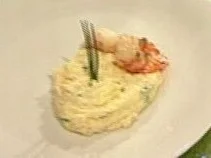 Kalt-Warmes von Garnelen, Stockfisch und Kartoffeln (Anne Sophie Briest) - Rezept