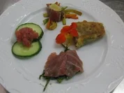 Variationen vom Thunfisch – als Tatar, im Strudelteig gebacken und als Carpaccio - Rezept