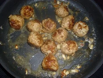 Bandnudeln mit Hackbällchen - Rezept - Bild Nr. 2