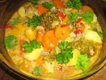 Rezept: bunter-Hack-Gemüse-Eintopf Bild Nr. 8 bunter-Hack-Gemüse-Eintopf - Rezept - Bild Nr. 8