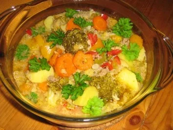 Rezept: bunter-Hack-Gemüse-Eintopf Bild Nr. 9 bunter-Hack-Gemüse-Eintopf - Rezept - Bild Nr. 9