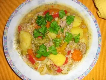 Rezept: bunter-Hack-Gemüse-Eintopf Bild Nr. 10 bunter-Hack-Gemüse-Eintopf - Rezept - Bild Nr. 10