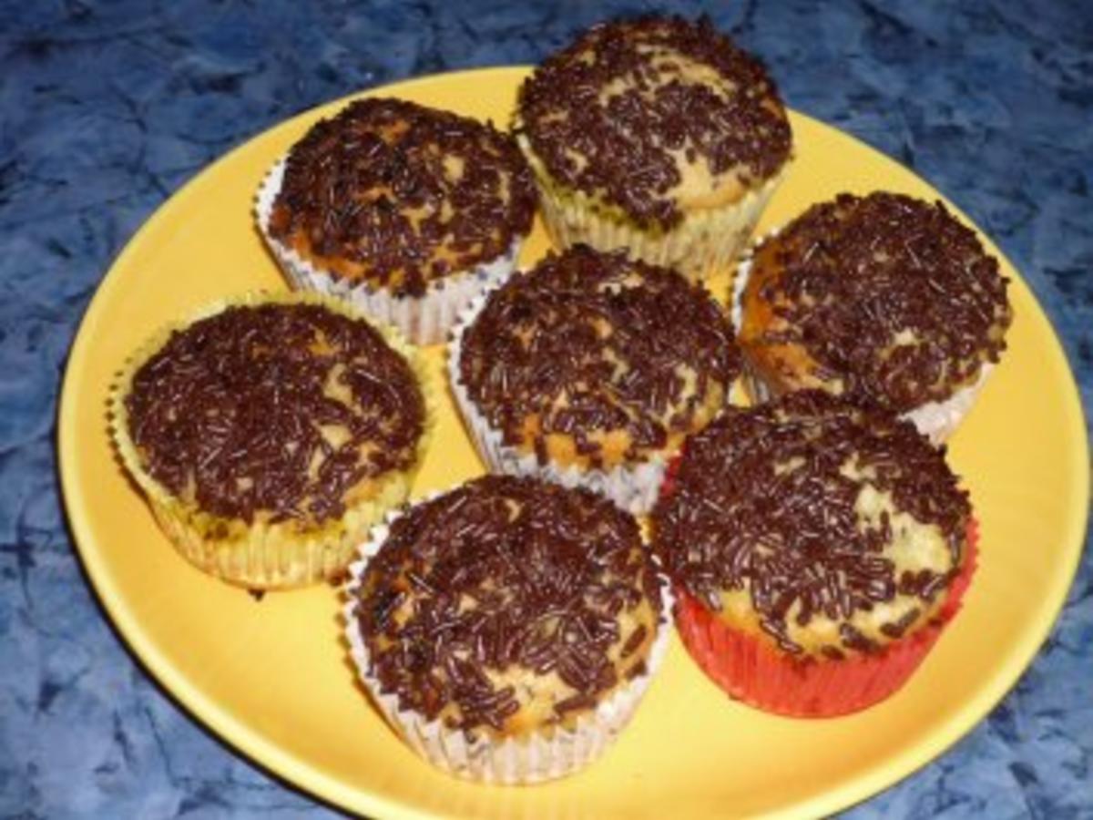 Schoko-Bananen-Muffins - Rezept mit Bild - kochbar.de