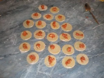 Tortellini selbstgemacht  mit Käsesoße s - Rezept - Bild Nr. 4