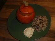 gefüllter Hokkaido - Rezept