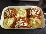 Kartoffel-Hackfleischauflauf mit Feta - Rezept