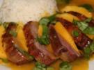Entenbrust mit Mango-Basilikum-Soße - Rezept